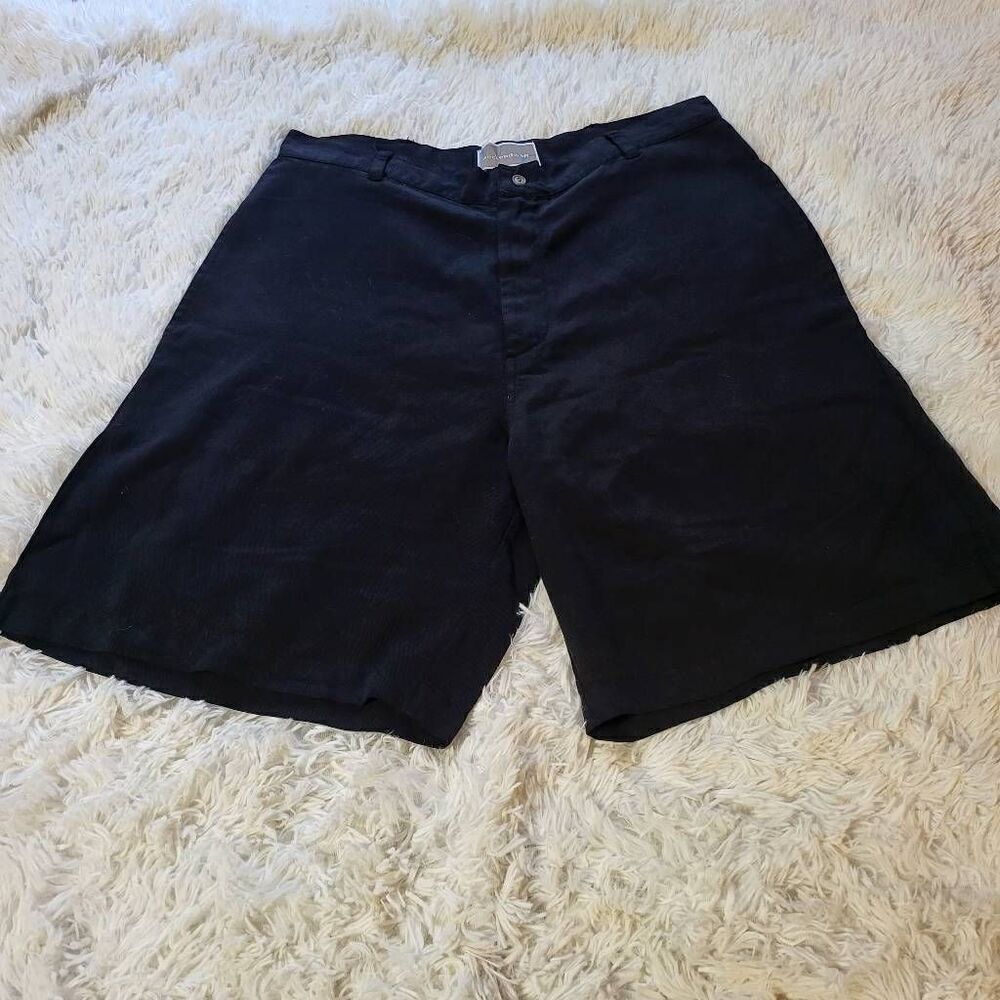 Weekendz off Men Black tencel shorts 32x9